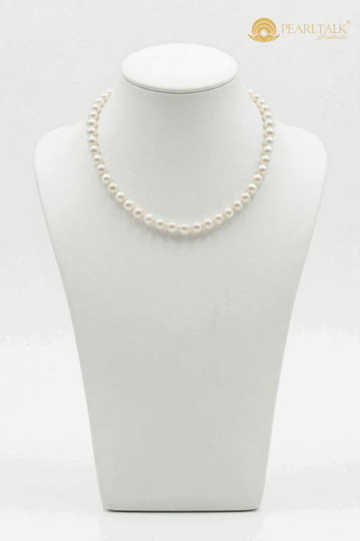 CHUỖI NGỌC TRAI SUNRISE TRẮNG 7.5 MM